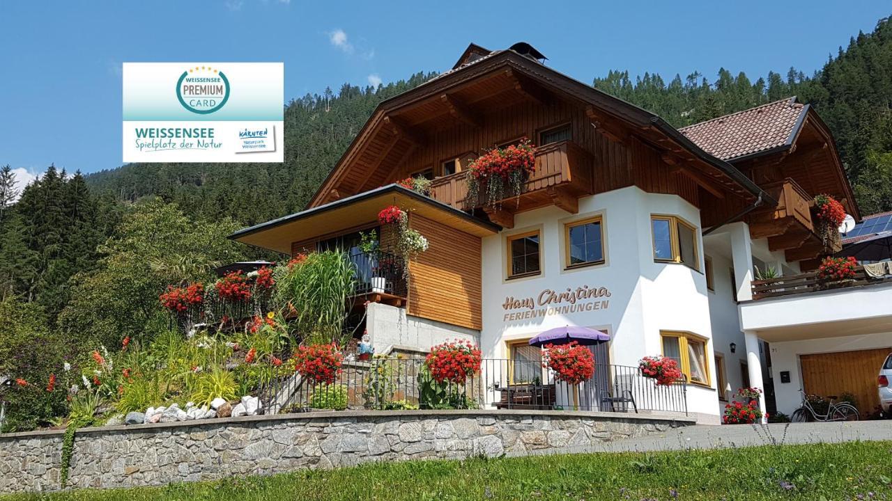 Haus Christina Apartman Weissensee Kültér fotó